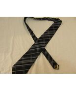 Donald J. Trump Signature Collection 100% Silk Black Purple Tie &amp; Protec... - €34,19 EUR