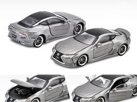 Lexus LC500 LB Works RHD (Right Hand Drive) Silver Metallic with Black Top an... - £17.13 GBP