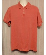 Eddie Bauer Pigment Dyed Cotton Polo Jersey Red Size Medium NWT @ $24 - £11.24 GBP