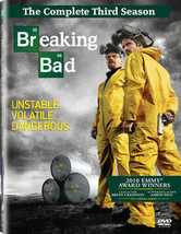 Breaking Bad: The Complete Third Season (DVD, 2011, 4-Disc Set) - £3.37 GBP