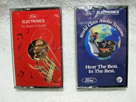 NOS FORD ELECTRONICS Audio Systems Unopened Demonstration Cassette Tapes... - $19.95