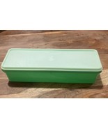 Tupperware Green Celery Keeper Crisper Container 892-9 with Lid 893-2 Vi... - $9.49