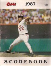 1987 BALTIMORE ORIOLES Scorebook - $20.92 CAD