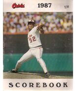 1987 BALTIMORE ORIOLES Scorebook - $20.68 CAD