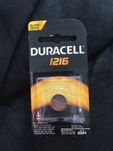 4 x 1216 Duracell Coin Cell Batteries - Lithium 3V - (CR1216, DL1216, ECR1216) - £5.45 GBP