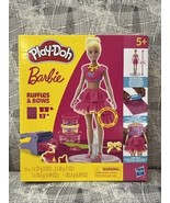 Barbie Ruffles &amp; Bows Play-Doh~11.5” Doll, Patterns Playdough Accessorie... - $54.18 CAD