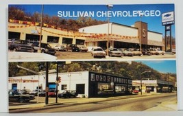 Pittsburgh Pa Sullivan Chevrolet Car Dealership Jack Sullivan Vtg Postcard M18 - £6.35 GBP