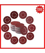 5 Inch Aluminum Oxide Sanding Discs - 200PCS Assorted Grit Options - $36.62