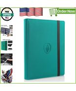 Turquoise PU Cover Card Binder - Sturdy Organizer for MTG, YuGiOh, TCG C... - $664.49 MXN