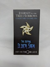 Journey To The Tree Of Sorrows Enamel Pin Gold White The Astral Elder Sign  - $34.20