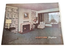 1970 Heatform Fireplace Catalog Lots of Great Mid-Century Style Fireplaces - $23.12