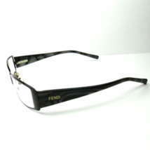 FENDI F602 Eyeglasses Frame Italy Tortoise Grey Black Authentic 52[]16 0... - £66.10 GBP