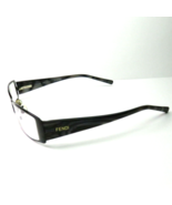 FENDI F602 Eyeglasses Frame Italy Tortoise Grey Black Authentic 52[]16 0... - £65.37 GBP