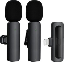 Pgdlof Wireless Lavalier Lapel Microphone For Iphone Ipad – Professional Video - £31.37 GBP