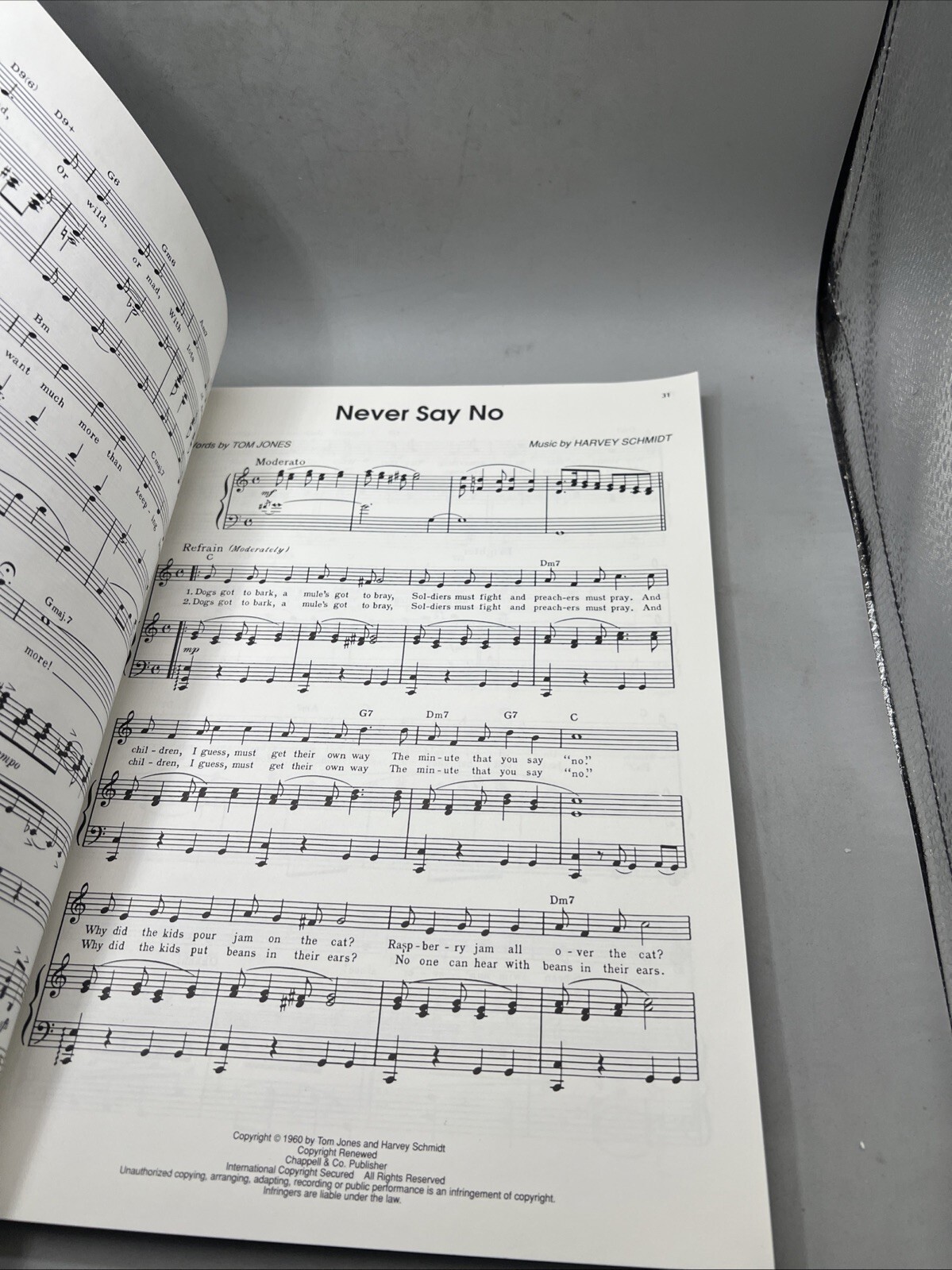 THE SONGS OF JONES & SCHMIDT BOOK A SPECIAL COLLECTOR'S EDITION PIANO/V/GUITAR Item image 9