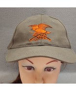 NRA EAGLE Crossed Riffles Embroidered OS Adjustable Hook And Loop Baseba... - $260.02 MXN