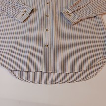 Ivy Crew Classics Shirt Mens Large Striped Button-Down Long Sleeve Cotton Size L image 5
