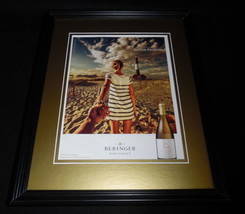 2015 Beringer Napa Valley Wine 11x14 Framed ORIGINAL Advertisement  - $34.64