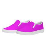 Womens Sneakers, Hot Pink  Slip-On Canvas Shoes - $69.99