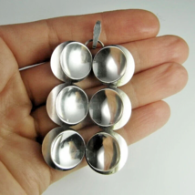 VINTAGE UNISEX SILVER PENDANT European Silver Pendant circa 1970 mAKE OF... - $302.71