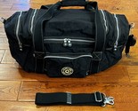 Kipling Anatomy 24&quot; Medium Duffel Bag Travel Gym Nylon ~ Charcoal ~ w/ M... - $62.88
