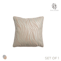 Mijal Gleiser Decorative Throw Pillow Cover Bounded with Polyurethane Fabric Las - $45.99+