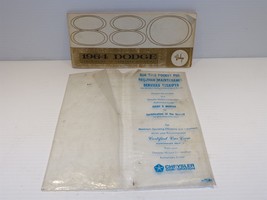 1964 Dodge 880 Owners Manual & Cover OEM - $53.98