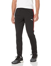 PUMA Mens Speed Pants,Black/Red,Medium - $55.00