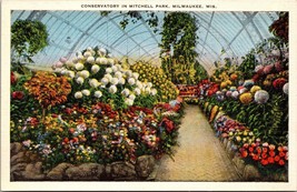Conservatory in Mitchell Park Milwaukee WI Postcard PC90 - £3.90 GBP