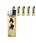 Vintage Pirate Ship D14 Lighters Set of 5 Electronic Refillable Butane - €13,66 EUR