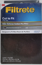 3M Filtrete Cut to Fit Air Purifier Filters Odor Reduction Carbon Pre-Filter - £10.22 GBP