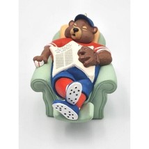 Hallmark Keepsake Christmas Ornament Happy Holi-doze Bear Dreaming VTG 1... - $362.73 MXN
