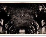 RPPC Henry VII Lady Chapel Interior Ceiling London England UNP Postcard P28 - £3.87 GBP