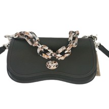 Coach CK113 Coachtopia Wavy Dinky Shoulder Bag Crossbody Black Pebbled L... - $166.25
