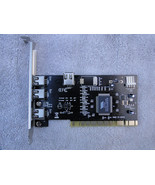 Controller 3+1 Ports FireWire IEEE1394 GameBird FWP-3PC-R PCI Card - $18.54 CAD