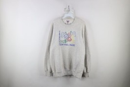 Vintage 90s Womens Large Spell Out Catholic Central Band Crewneck Sweatshirt USA - £35.57 GBP