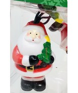 Kurt S Adler~Santa Claus Holding A Tree 10-Light String Light Set~DISCOU... - $18.29 CAD