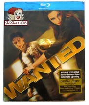 WANTED  starring James McAvoy and Angolina Jolie BluRay w/ exclusive scenes - £3.93 GBP