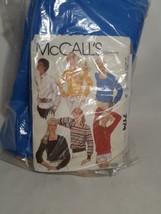 Vintage McCall&#39;s Pattern #7174 Kit,  - Misses&#39; Tops - Size Large, 3 Yards Velour - £15.22 GBP