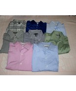 Van Huesen Men&#39;s Casual Shirt Lot Of 8 Long Sleeve Size Medium Classic F... - $68.33 CAD