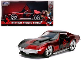 1969 Chevrolet Corvette Stingray "Harley Quinn" "DC Comics" "Hollywood Rides" Se - $889.78 MXN