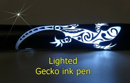Lighted Gecko ink pen - $11.30