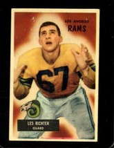 1955 Bowman #82 Les Richter Vg La Rams *X55330 - £8.45 GBP