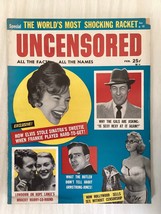 Uncensored - February 1961 - Mort Sahl, Elvis Presley, Juliet Prowse, Hope Lange - £11.71 GBP