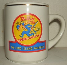 ceramic coffee mug: The Long Island Railroad train commuter rail road - $15.00