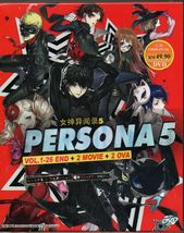 DVD Persona 5 The Animation Vol.1-25End + 2 Movie +2OVA English Version+Tracking - £34.83 GBP