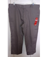 DICKIES ORIGINAL FIT MEN'S 874 WORK PANTS FLEX-44W-SHORTENED TO 25 1/2"-... - $13.09