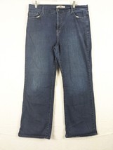 Levis 512 Bootcut Perfectly Slimming Womens Jeans  Size 18 Short Cotton Blend - £13.24 GBP