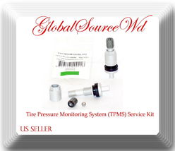 4 Kits 34000 Aluminum Tire Pressure Monitoring System (TPMS) Service Kit 97-20 - $16.25