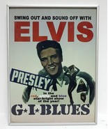 Original Vintage Lithographic Ad ELVIS PRESLEY GI BLUES Show of the Year... - £73.51 GBP